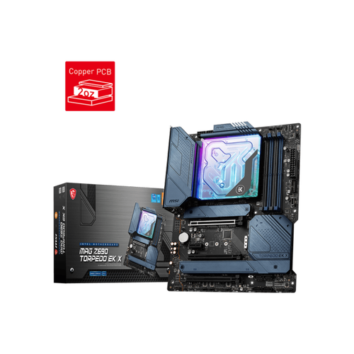 Материнская плата Socket LGA1700 MSI MAG Z690 TORPEDO EK X 4DDR5 ATX