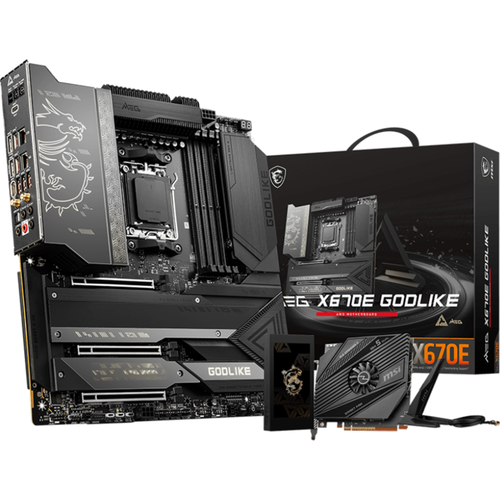 Материнская плата Socket AM5 MSI MEG X670E GODLIKE 4DDR5 E-ATX