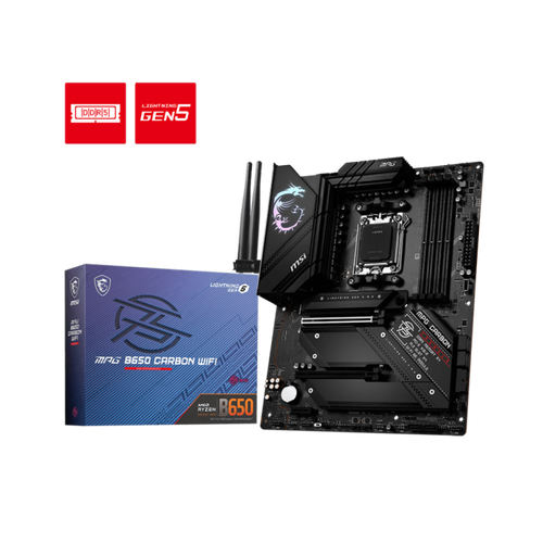 Материнская плата Socket AM5 MSI MPG B650 CARBON WIFI 4DDR5 ATX