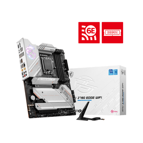 Материнская плата MSI MPG Z790 EDGE WIFI Soc-1700 Intel Z790 4xDDR5 ATX AC`97 8ch(7.1) 2.5Gg RAID+HDMI+DP