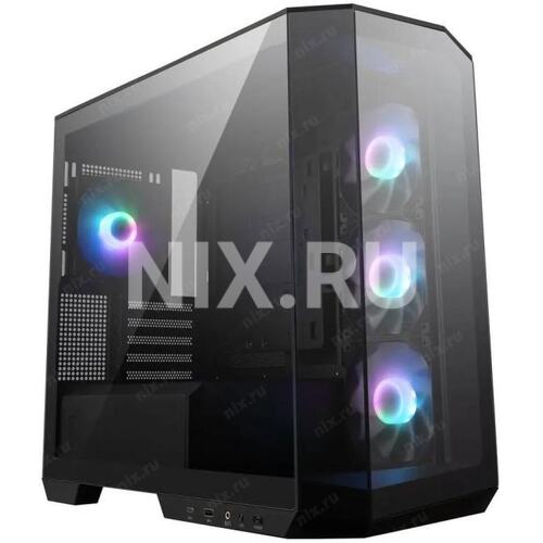 306-7G24R21-809 Корпус MSI MAG PANO M100R PZ черный без БП mATX 3x120mm 4x140mm 1xUSB3.1 audio CardReader AirDuct bott