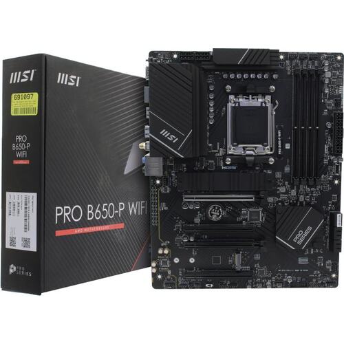 Материнская плата Socket AM5 MSI PRO B650-P WIFI 4DDR5 ATX