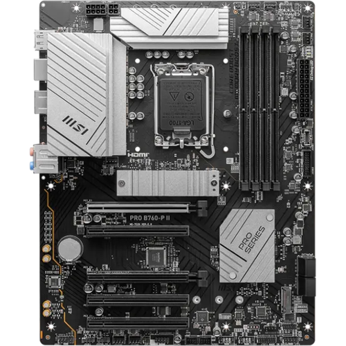 Материнская плата Socket LGA1700 MSI PRO B760-P II 4DDR5 ATX