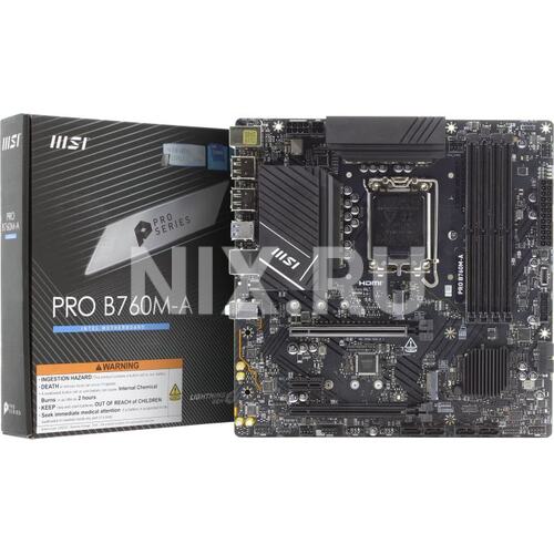 Материнская плата MSI PRO B760M-A