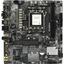 Материнская плата MSI PRO B840M-B, вид сверху