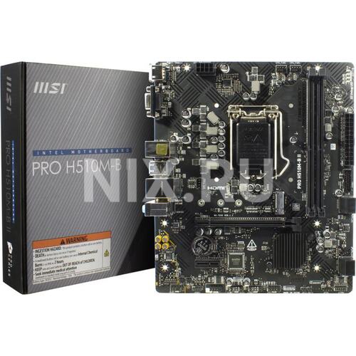 Материнская плата MSI PRO H510M-B II