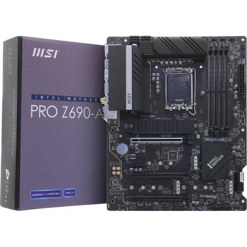 Материнская плата Socket LGA1700 MSI PRO Z690-A WIFI 4DDR5 ATX