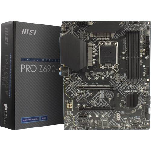 Материнская плата Socket LGA1700 MSI PRO Z690-P DDR 4DDR4 ATX