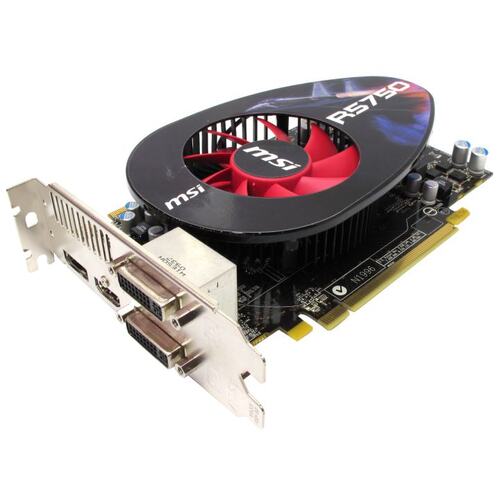 Видеокарта MSI R5750-PM2D1G 1 Гб GDDR5
