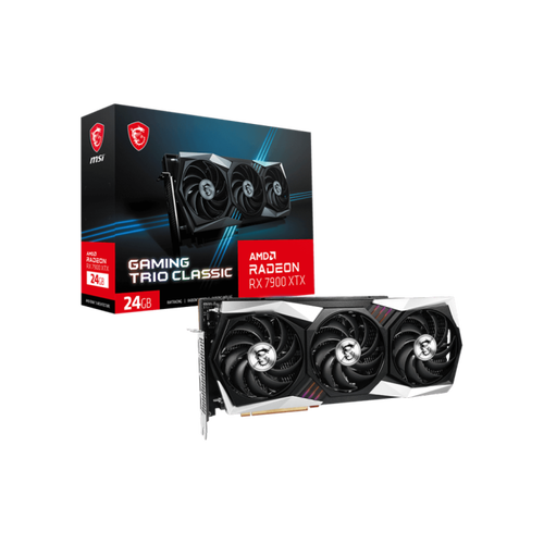 Игровая видеокарта MSI Gaming Radeon RX 7900 XTX GAMING TRIO CLASSIC 24G 24 Гб GDDR6