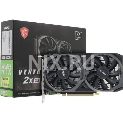 Игровая видеокарта MSI VENTUS 2X 8G RTX 3050 VENTUS 2X XS 8G