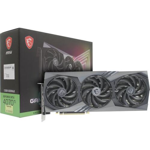 Игровая видеокарта MSI GAMING X TRIO RTX 4070 Ti GAMING X TRIO 12G 12 Гб GDDR6X