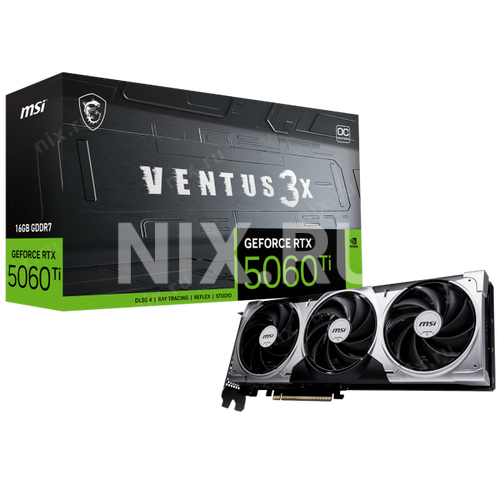 MSI Ventus 3X RTX 5060 TI 16G VENTUS 3X OC