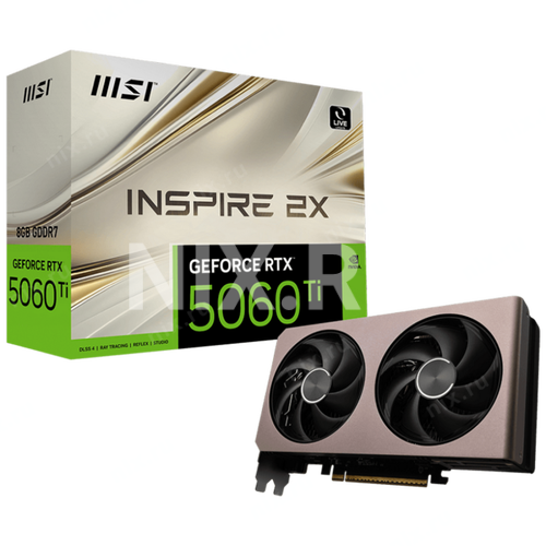 MSI Inspire RTX 5060 TI 8G INSPIRE 2X OC
