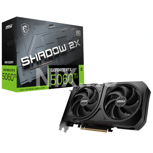 MSI SHADOW RTX 5060 Ti 8G SHADOW 2X OC PLUS