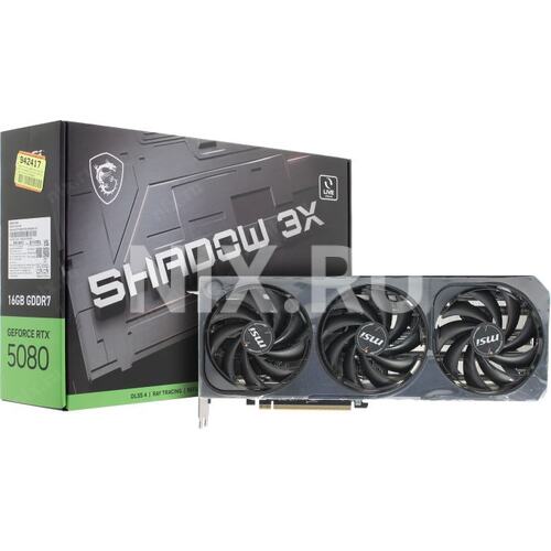 MSI Shadow 3X RTX 5080 16G SHADOW 3X