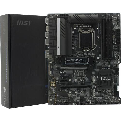 Материнская плата Socket LGA1200 MSI Z590-A PRO 4DDR4 ATX