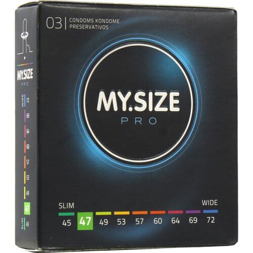 Презервативы MY.SIZE PRO 47 3 шт