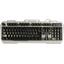 Клавиатура Nakatomi Navigator KG-35U Silver, вид сверху