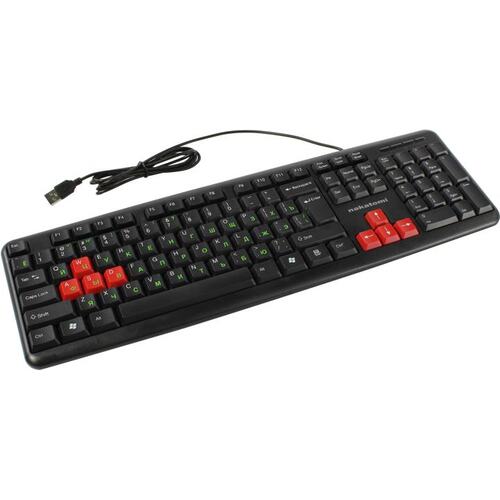 Клавиатура Nakatomi Navigator KN-02U Black-Red