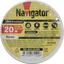 Изолента Navigator NIT-B15-20/WH, вид упаковки