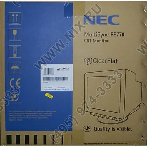 17" MONITOR 0.25 NEC MultiSync FE770