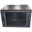 Телекоммуникационный шкаф настенный NeoMax NM-CBWM-12U6045GKL-203-BK, вид спереди