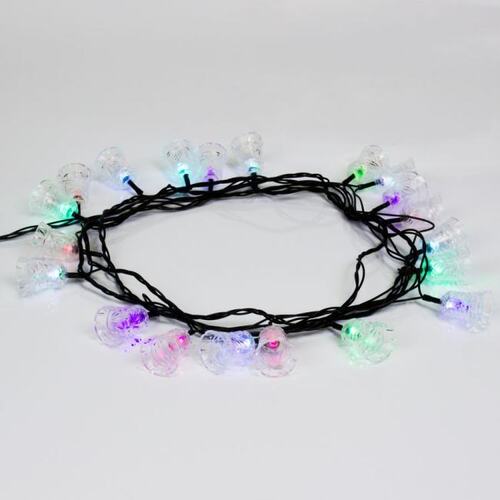 Neon-Night 303-062 Гирлянда светодиодная "Колокольчики" 20 LED RGB 2,8 метра