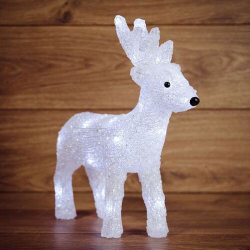 NEON-NIGHT <513-321> Фигура светодиодная "Оленёнок" (40 LED, 30x14x35см, 3xAA)