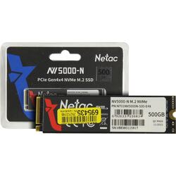 SSD 500 Gb M.2 2280 M Netac NV5000-N <NT01NV5000N-500-E4X>
