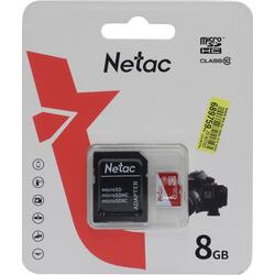 Карта памяти Netac NT02P500ECO-008G-R