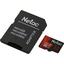   Netac Pro NT02P500PRO-032G-R microSDHC A1, V10, UHS-I Class 1 (U1), Class 10 32  +microSD->SD ,  