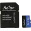   Netac NT02P500STN-032G-R microSDHC A1, UHS-I Class 1 (U1), Class 10 32  +microSD->SD ,  