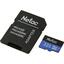   Netac NT02P500STN-032G-R microSDHC A1, UHS-I Class 1 (U1), Class 10 32  +microSD->SD ,  