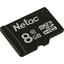   Netac P500 microSDHC UHS-I Class 1 (U1), Class 10 8 ,  