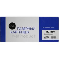 Картридж NetProduct TK-3160 для Kyocera Ecosys P3045dn/P3050dn/P3055dn