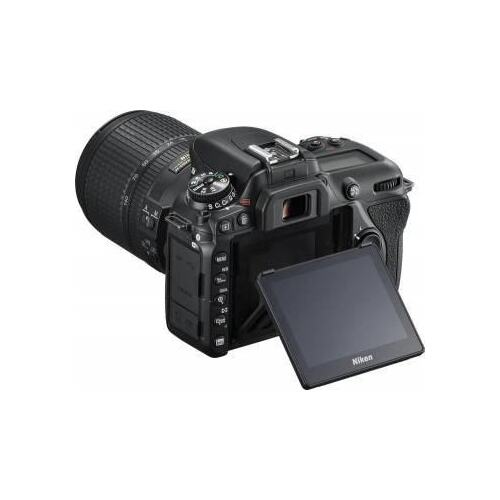 VBA510K002 Зеркальный Фотоаппарат Nikon D7500 черный 20.9Mpix 18-140mm f/3.5-5.6G VR 3.15" 4K 4K SDXC Li-ion
