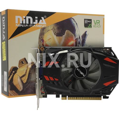 2Gb < PCI-E> GDDR5 Ninja NK74NP025F (RTL) D-Sub+DVI+HDMI < GeForce GTX740>
