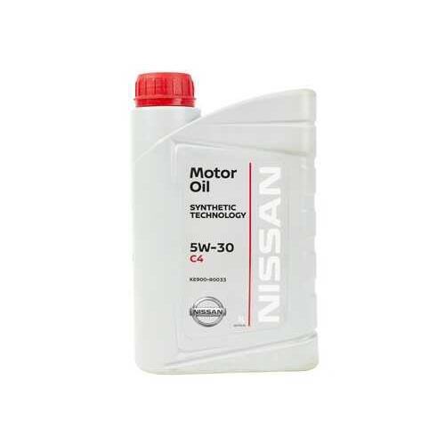 NISSAN KE90090033R масло моторное 5W30 (1L) EU Motor Oil\ Nissan API SM/CF