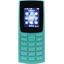 Телефон Nokia 105 Dual SIM Cyan (TA-1557), вид спереди