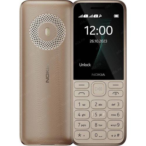 286838542 Мобильный телефон Nokia 130 TA-1576 DS EAC светло-золотистый моноблок 2.4" 240x320 Series 30+ 0.3Mpix GSM900/