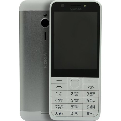 Телефон Nokia 230 Dual Sim (RM-1172) Silver 16 Мб
