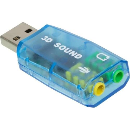 ASIA USB 6C V Звуковая карта USB TRUA3D (C-Media CM108) 2.0 Ret