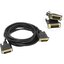Кабель DVI Dual Link <-> DVI Dual Link NoName DVI-D Dual link 25m/25m 5.0m 5 м., вид основной