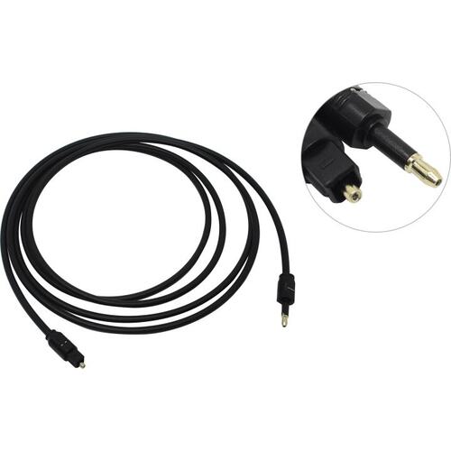 Кабель-переходник SPDIF ODT Toslink M -> mini Toslink 3.5 мм M NoName ODT(Toslink)-M --> mini Toslink 2 м.