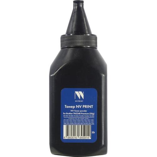 Тонер черный NV-Print Premium NV-TN2240-PR-50G