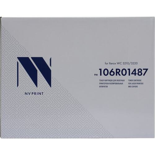 Картридж черный (или контейнер с черными чернилами) NV-Print 106R01487