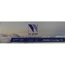 Картридж NV-Print аналог CB540A/Cartridge716 Black для HP LJ CM1312/CP1215/1515/1518, Canon MF8030CN/8050CN