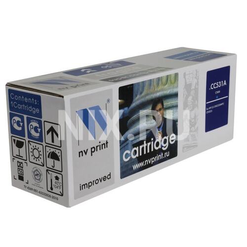Картридж цветной (или контейнер с цветными чернилами) NV-Print CC531A