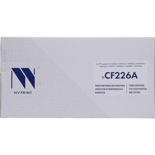 Картридж черный (или контейнер с черными чернилами) NV-Print CF226A